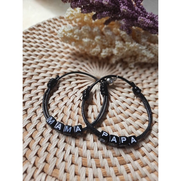 GELANG NAMA MAGNET COUPLE TALI KOREA ANTI AIR VIRAL TIKTOK