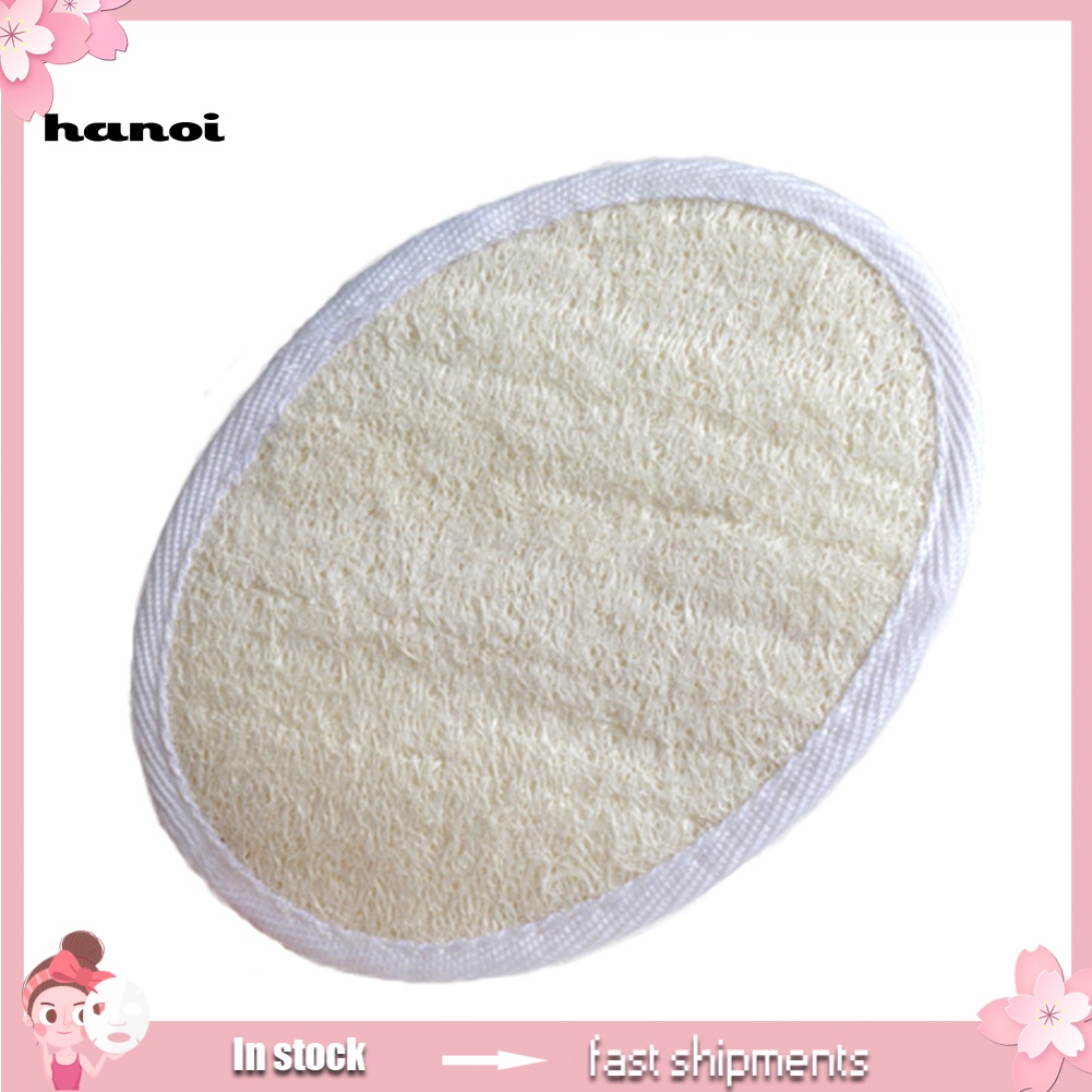 Han_spons Loofah Bentuk Oval Untuk Mandi