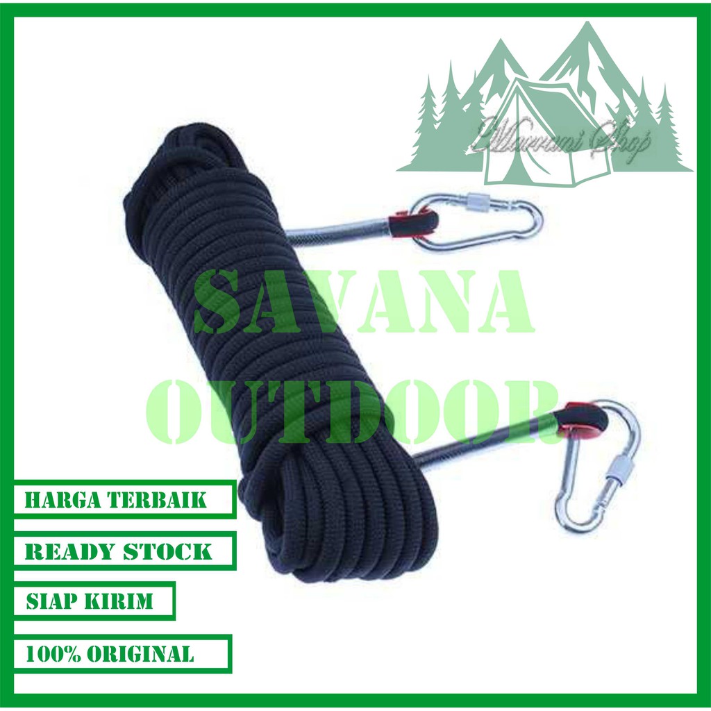 

Tali Paracord 3mm Panjang 15 Meter Tali Pasak Tali Camping Tali Tenda Paracord Tali Multifungsi