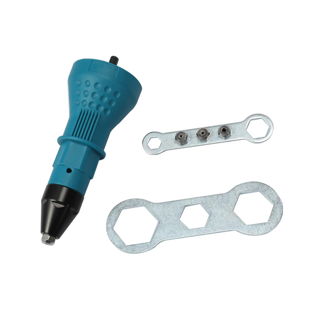 IMPORT Electric Rivet Nut Gun Riveting Tool Cordless Riveting Drill Adaptor Insert Nut Tool