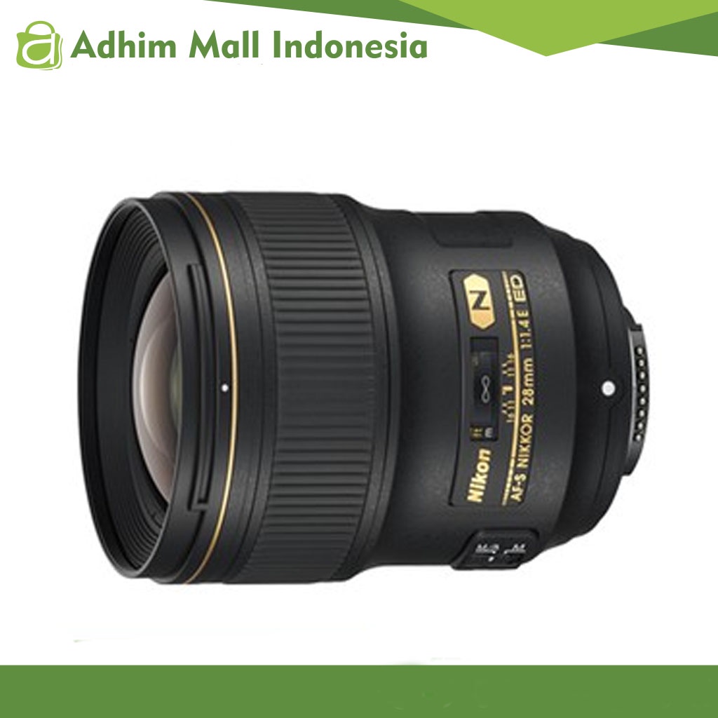 Lensa Nikkon NIKKOR AF-S 28mm F/1.4E ED POTRAIT & STREET