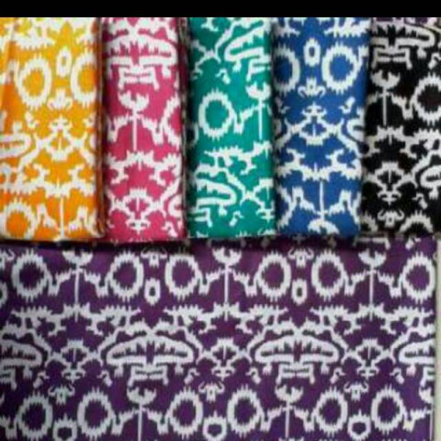 Kain batik motif asmat