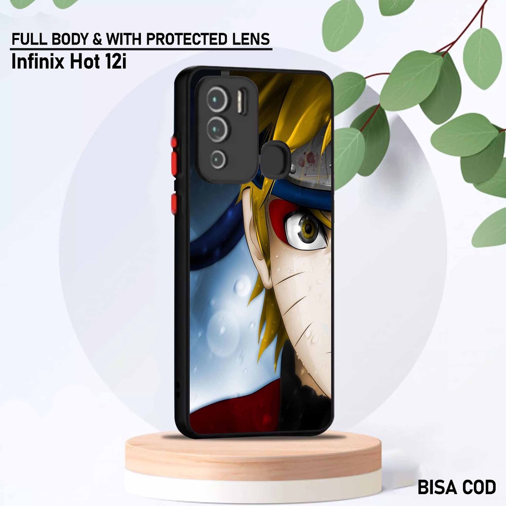 Sukses Case Infinix Hot 12i - Motif Case [ Anime ] - Hardcase Infinix Hot 12i - Softcase Infinix Hot