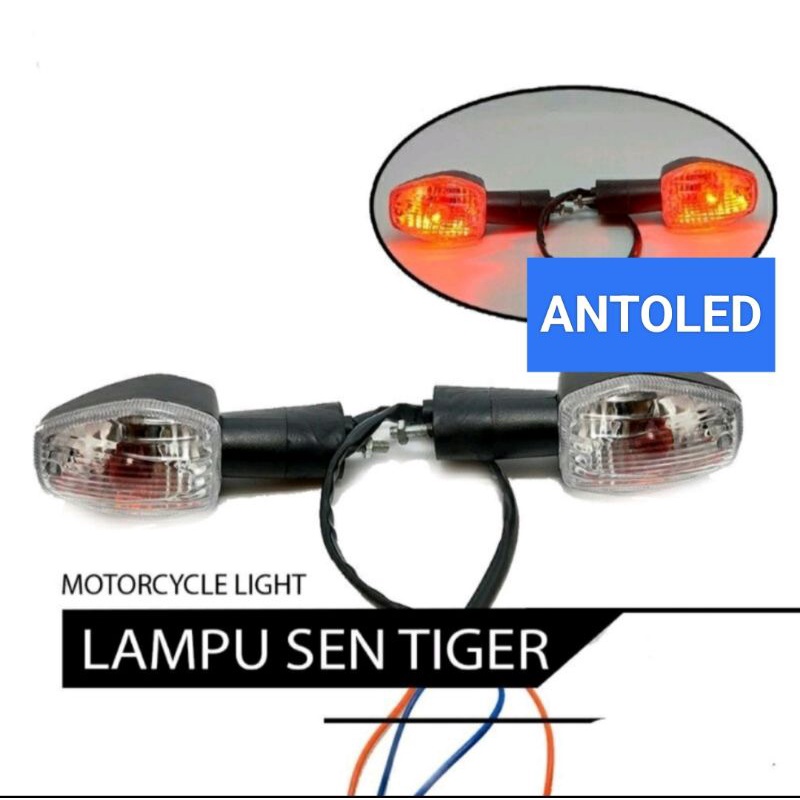 Sein Sen Riting Standar Tiger Revo Tiger New Honda Tiger Sepasang Lampu Sein