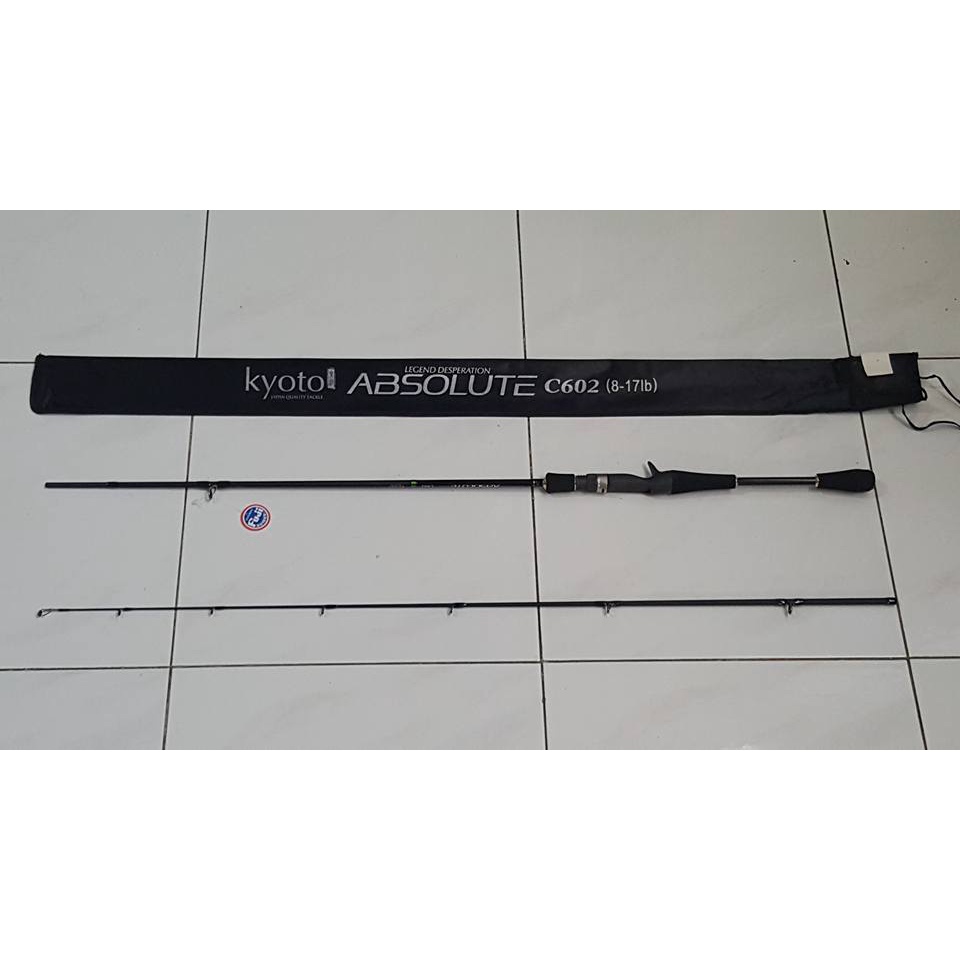 Rod BC / BAITCASTING KYOTO ABSOLUTE 602 / 180cm (Line Test 8-17lbs)