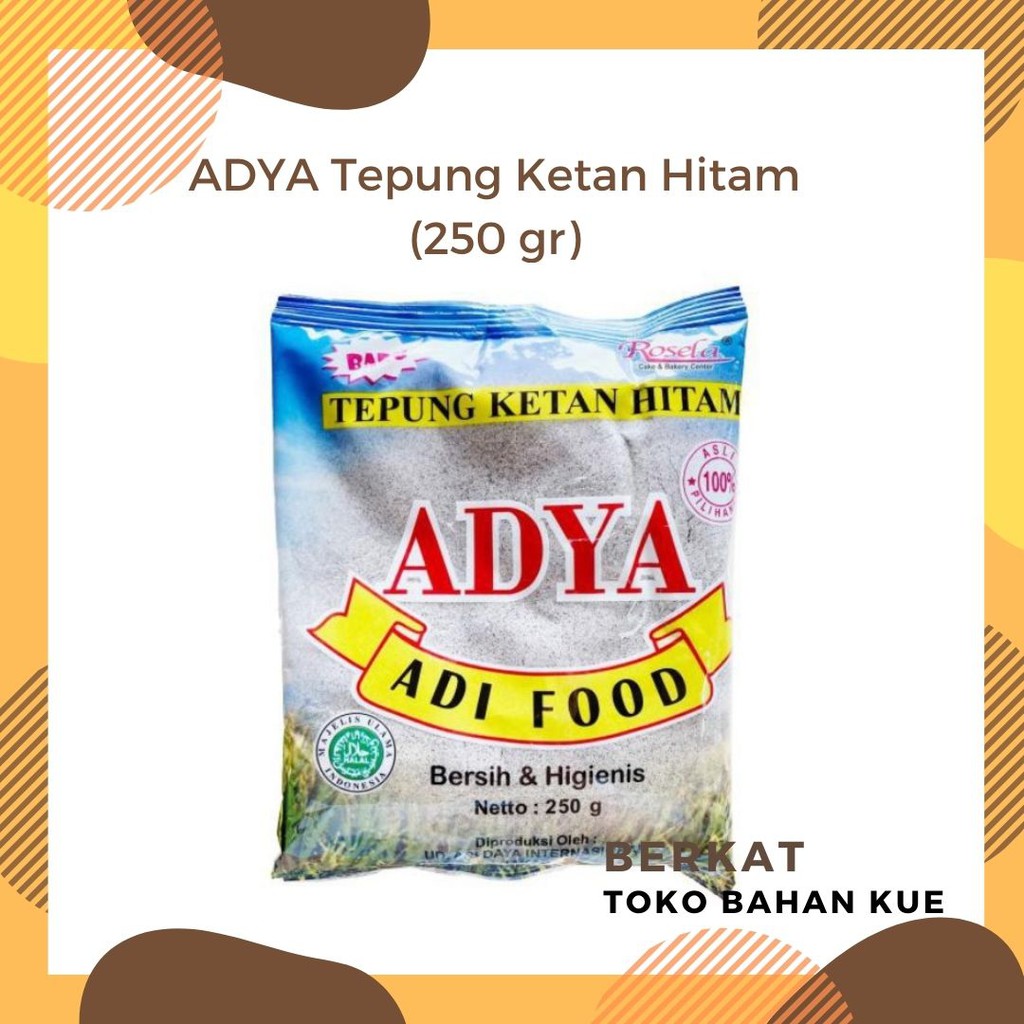 

ADYA Tepung Ketan Hitam (250 gram)