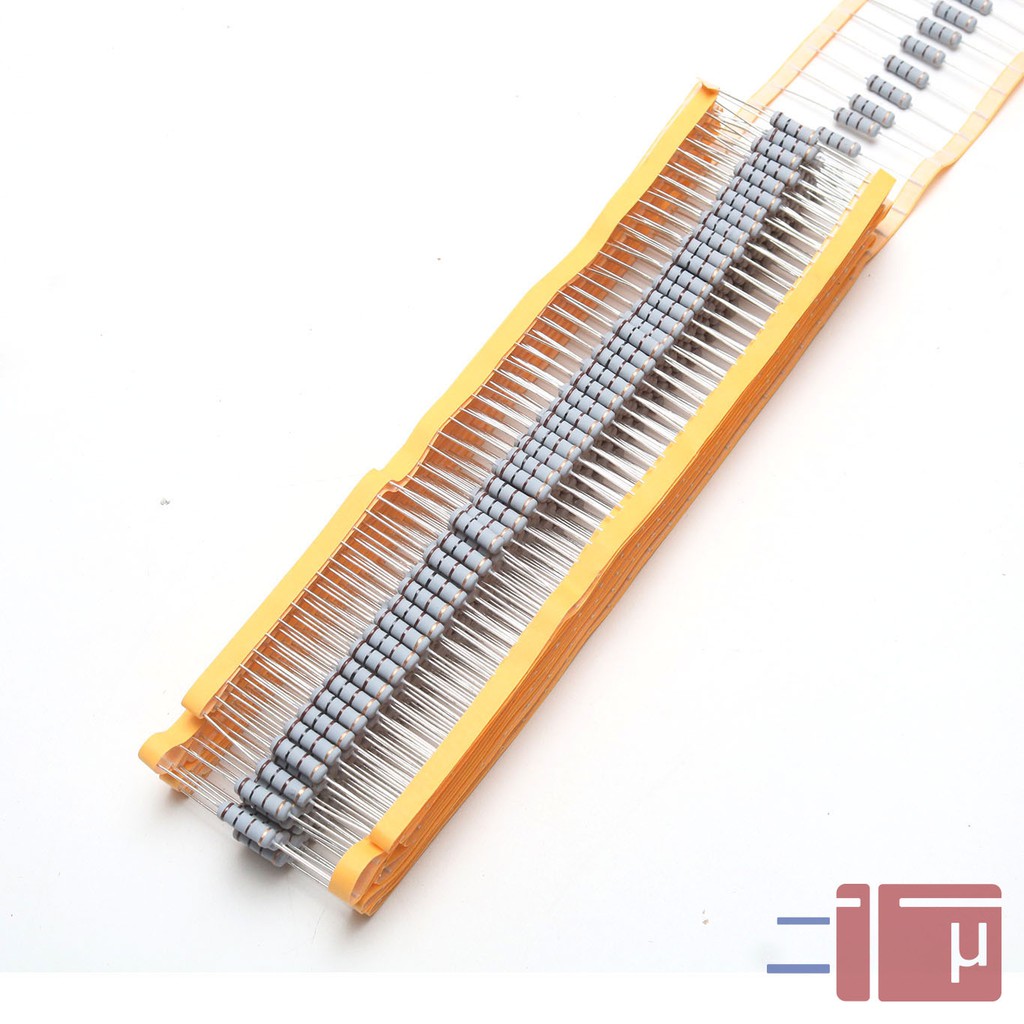 Resistor 100R 100 Ohm 2W Metal Oxide 5% Taiwan Kaki Tembaga