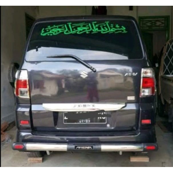 PROMO ONGKIR CE Rearbar pengaman belakang mobil suzuki apv ABS injakan belakang mobil P4A APV MEGA C