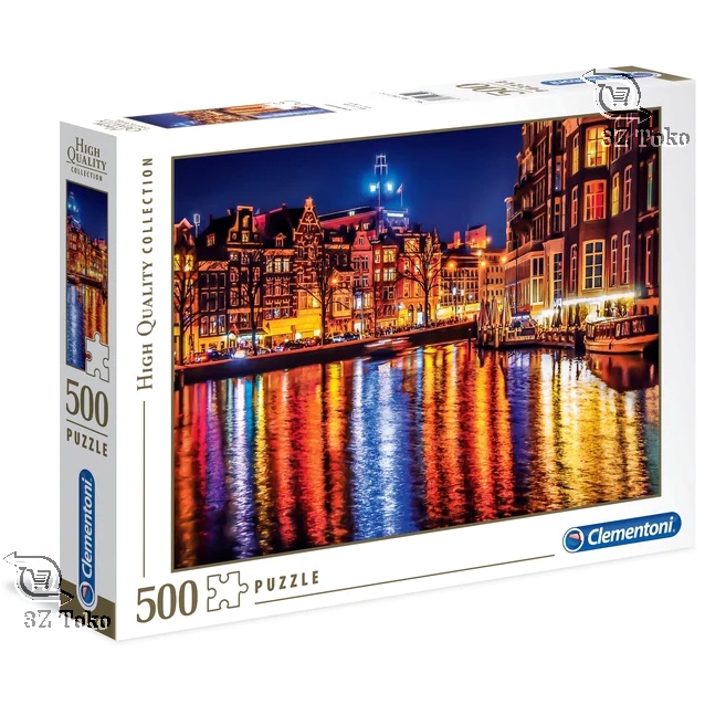 Jigsaw Puzzle: Clementoni - Amsterdam - 500 Piece