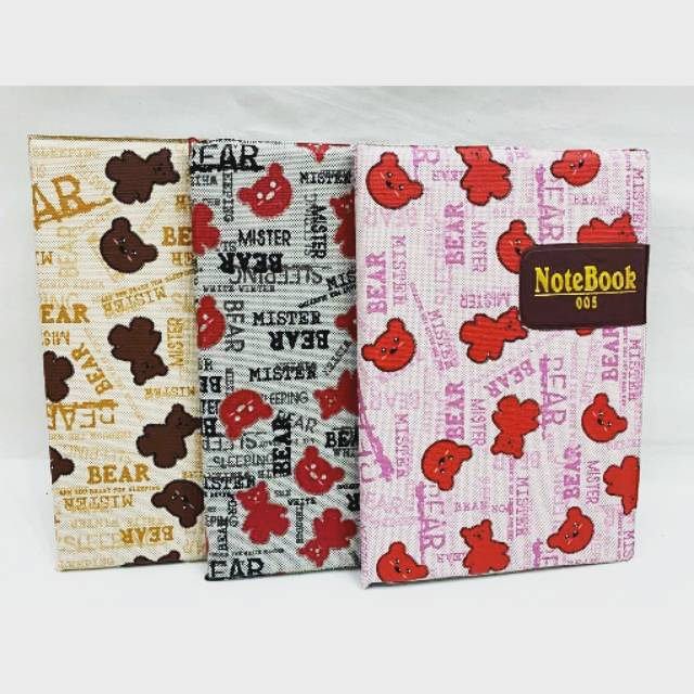 

BUKU AGENDA FANCY LUCU 005 BEAR