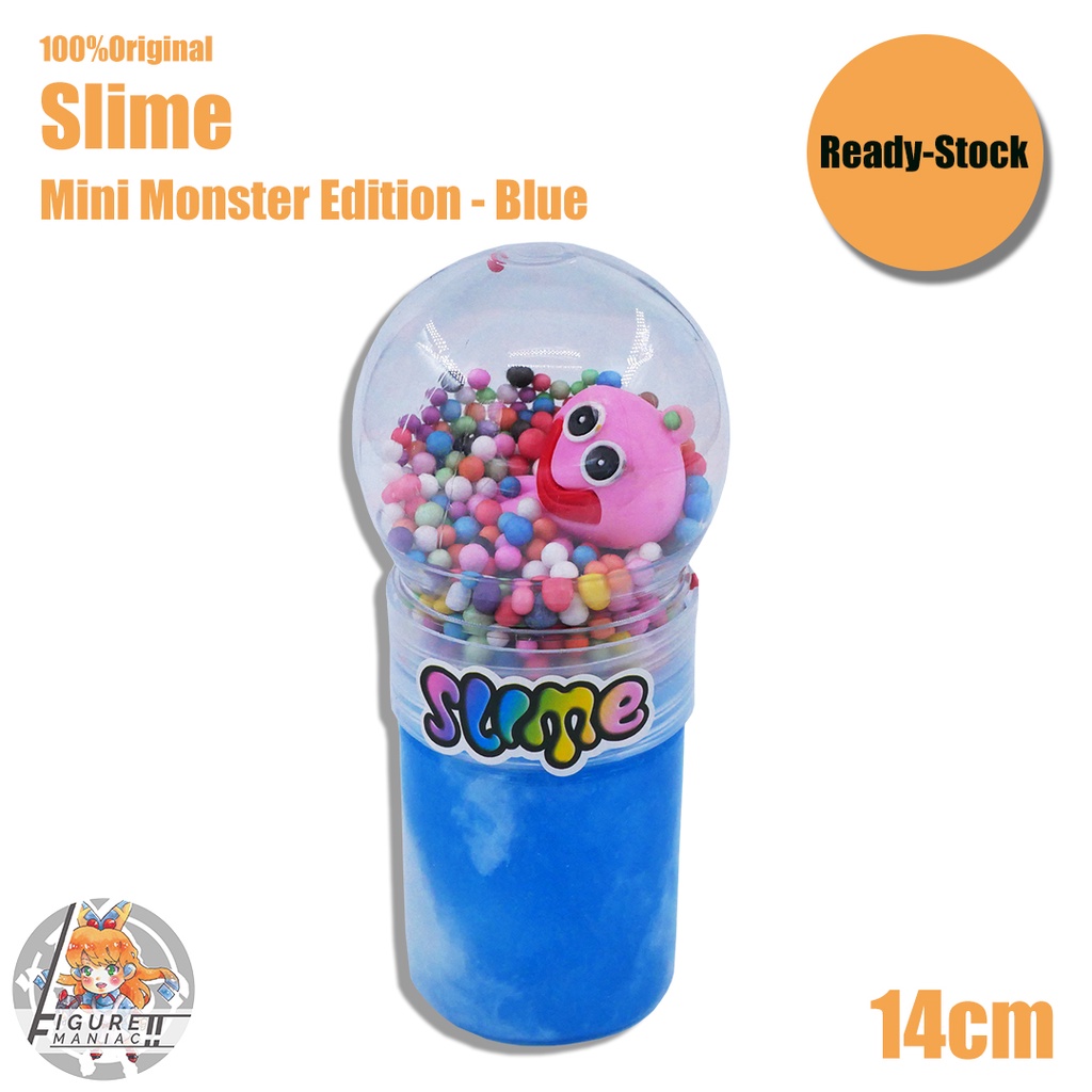 Mainan Anak - Slime Mini Monster Edition 14 cm Import Premium