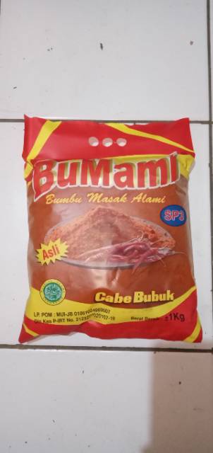 

KTr190 1 Kg SP3 Halus, Cabe Bubuk BuMami