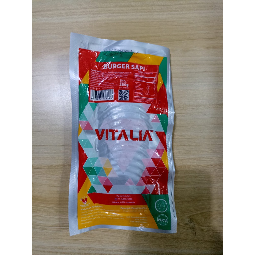 

Vitalia Burger SAPI 280GR