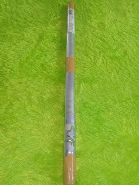 Stiker Kaca Motif Bunga Warna Ungu L-120