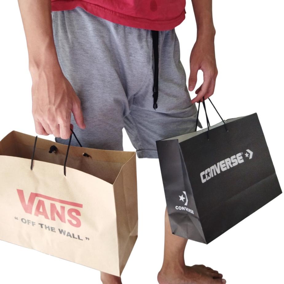 

Update! PAPER BAG VANS CONVERSE !!