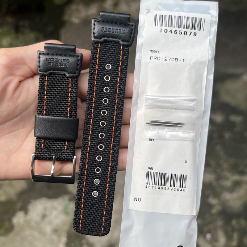 Strap tali jam tangan casio original PGR-270B band PRG 270B