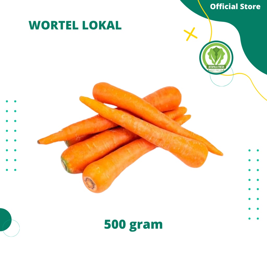 

Ma Abi Wortel Lokal 500 gram