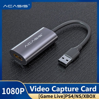 ACASIS 1080P Capture Card HDMI HD Video Card 60fps for OBS-Vmix-Zoom