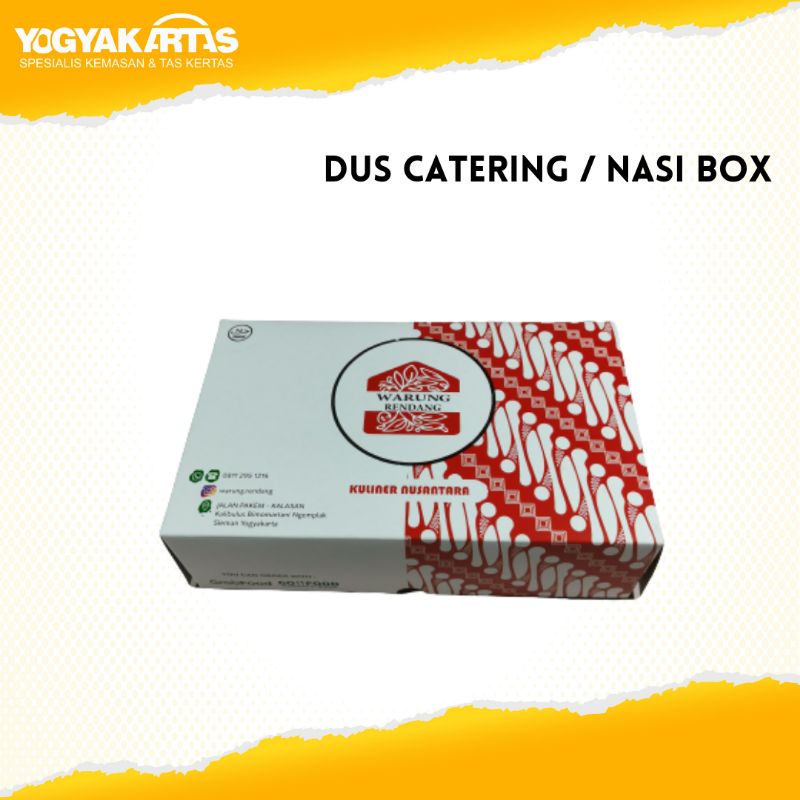 

Dus Catering / Nasi Box / Dus Nasi Kotak