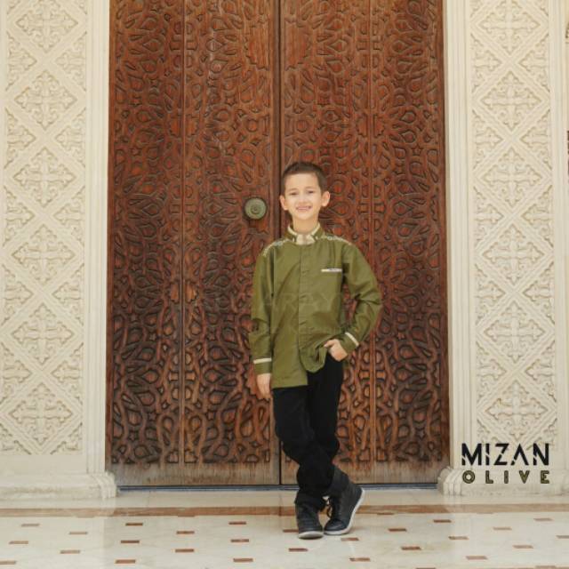 Koko Mizan olive by Ahzarayy size baby L