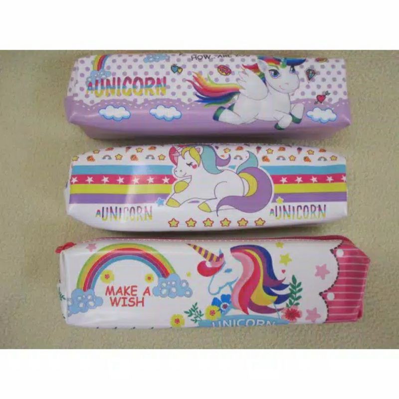 

Kotak pensil unicorn / pensil case unicorn / kotak pensil resleting / tempat pensil