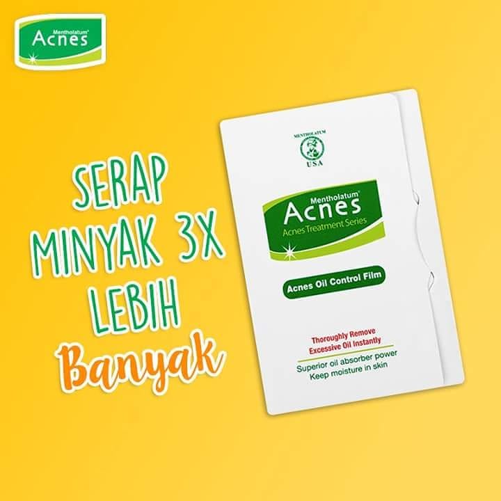 ❤ BELIA ❤ ACNES  Oil Control Film (Kertas Minyak) 50 lembar | BPOM