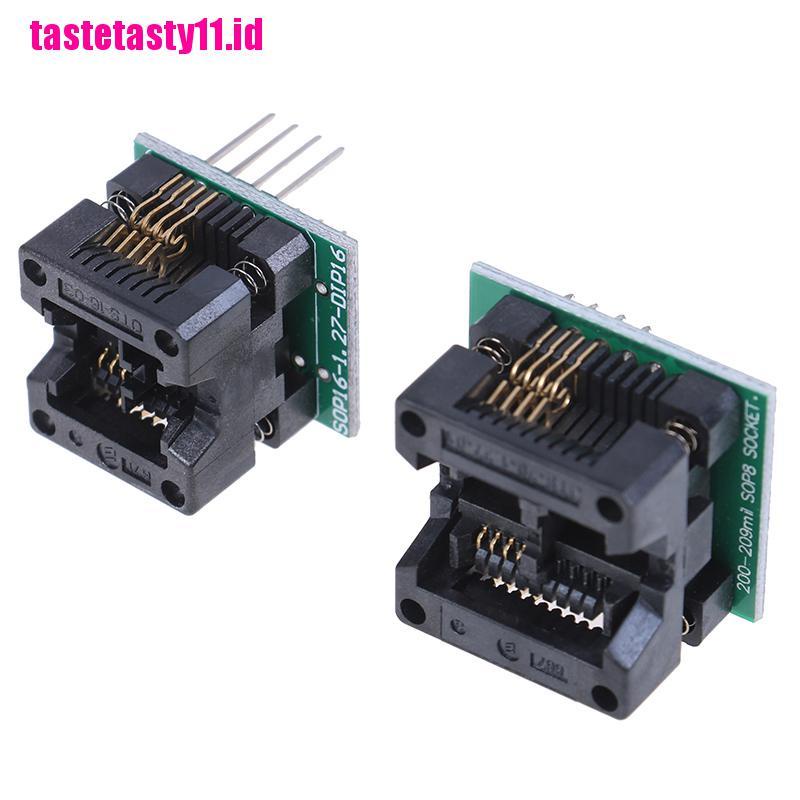 【TTID】Soic8 sop8 to dip8 wide-body seat wide 150mil 200mil programmer adapter s