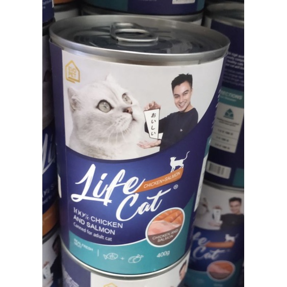 Life Cat Kaleng Adult dan Kitten 400gr