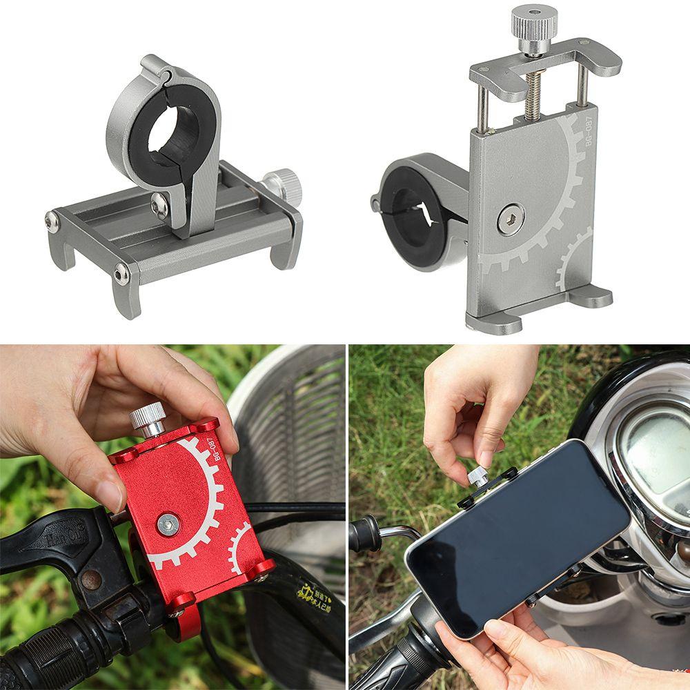 Suyo Stand Holder Handphone Bahan Aluminum Alloy Untuk Sepeda