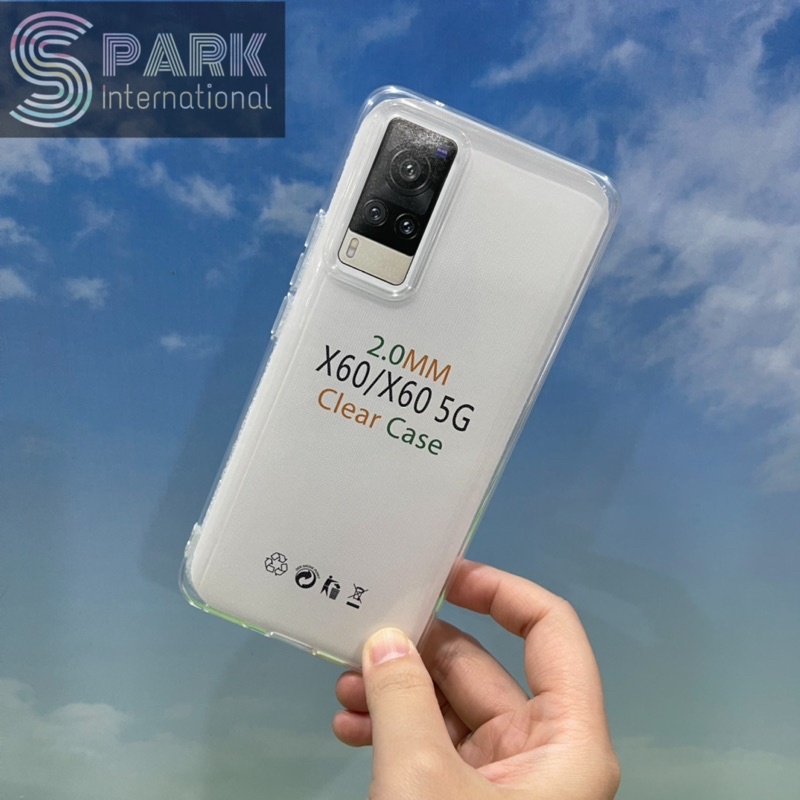 CLEAR CASE VIVO X60 SOFTCASE 2.0MM PROMO SEN