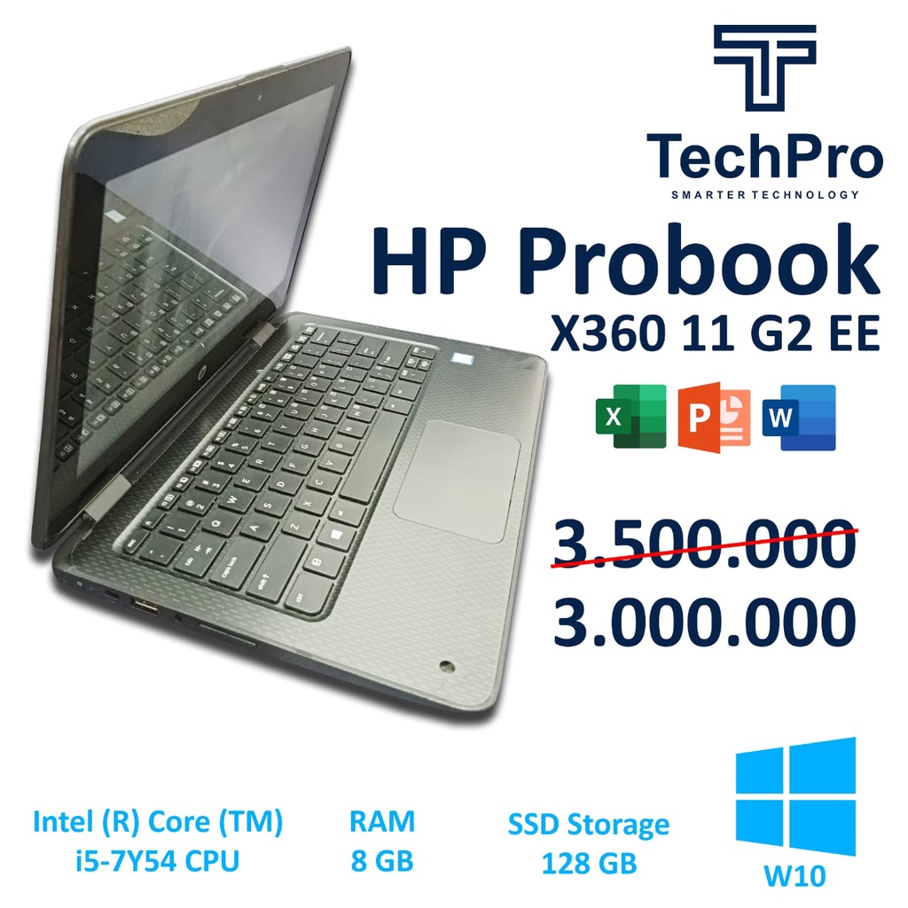 LAPTOP SECOND MURAH HP PROBOOK X360 11 G2 EE