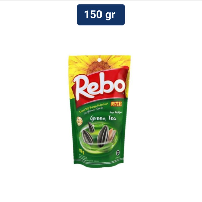 

Rebo Kuaci Bunga Matahari Green Tea 150 gr AYES TOSERBA