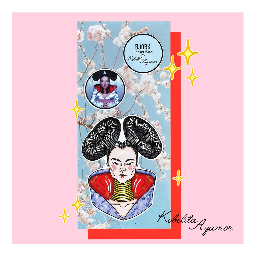 Sticker Pack Bjork