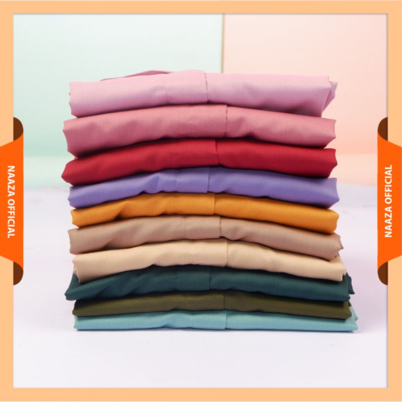 Kemeja Katun Jumbo XXL XXXL Polos Toyobo casual