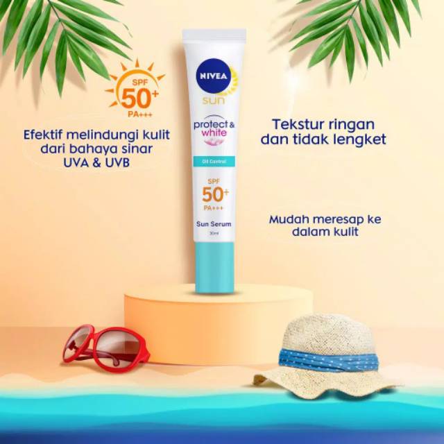 NIVEA Sun Face Protection Serum Spf 50+ Pa +++ - Oil Control