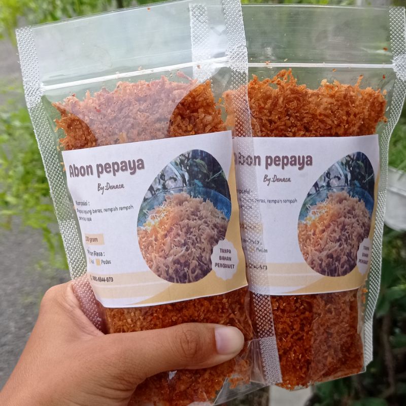 

Abon Pepaya Pedas 100gr