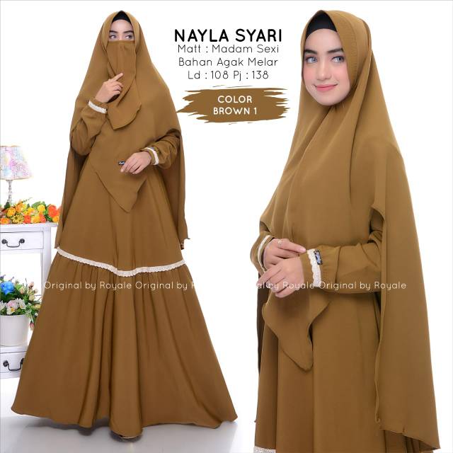 Nayla syari Original royale hijab