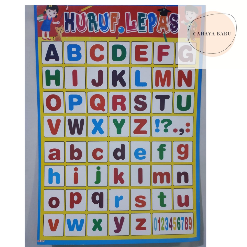 

Poster Edukasi Anak Huruf Alphabet
