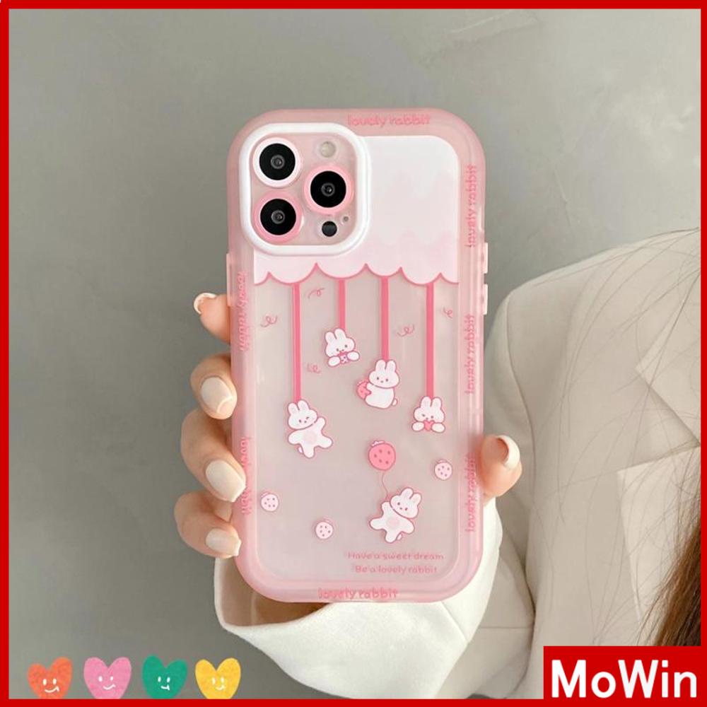 iPhone Case Silicone Soft Case Clear Case Fluorescent Color Airbag Shockproof Protection Camera Cartoon Cute Compatible For iPhone 11 Pro Max 13 Pro Max 12 Pro Max 7Plus xr XS Max