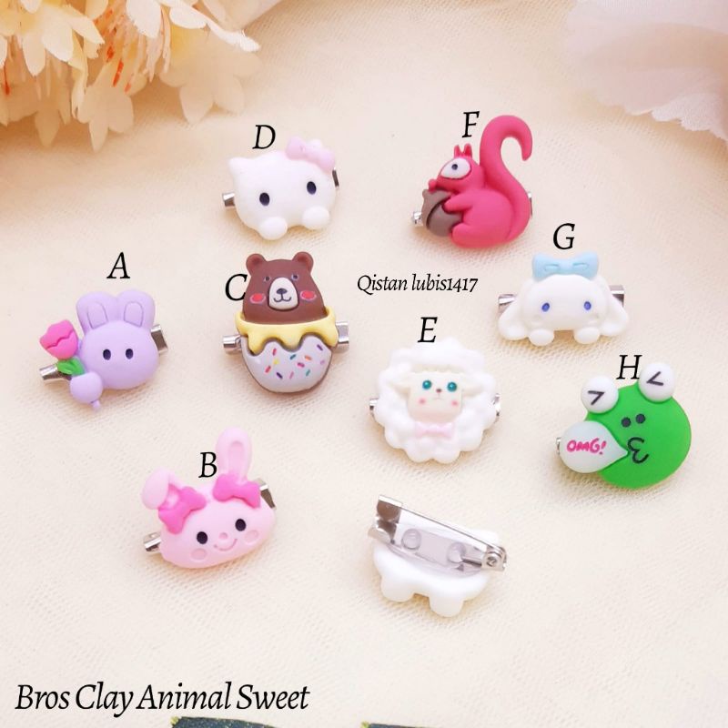 Bros Clay Animal Sweet