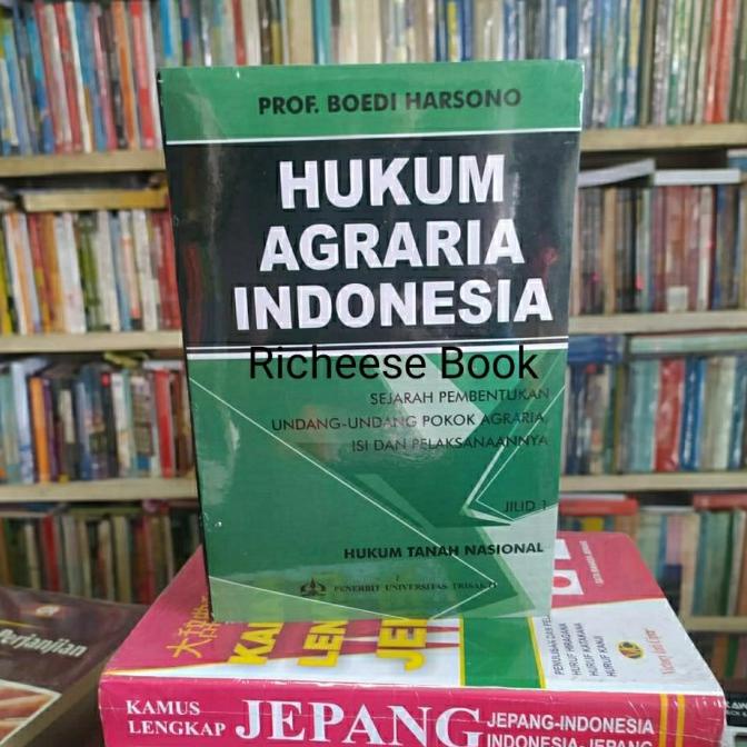 

Buku Sejarah Hukum Agraria Indonesia ori Boedi Harsono TERJAMIN