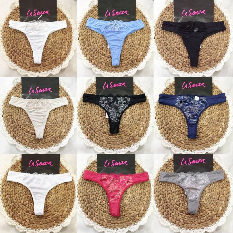 Estair By La Senza Thong Gstring Celana Dalam Wanita Size M