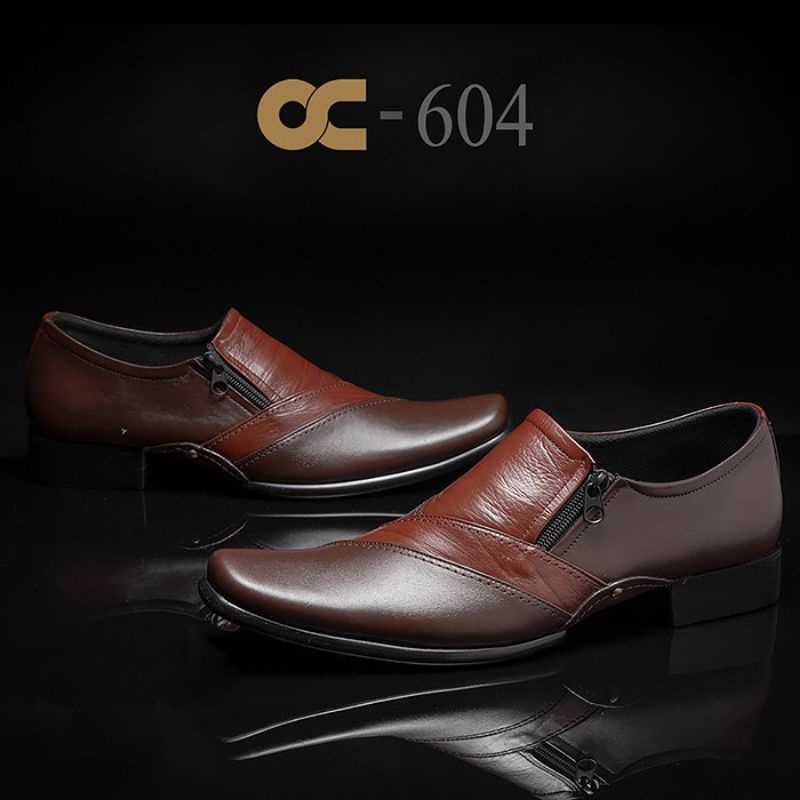 BEST SELLER 2022 SEPATU PANTOFEL PRIA KULIT ASLI OC-604