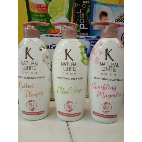 K-Natural White Bodywash 600ml