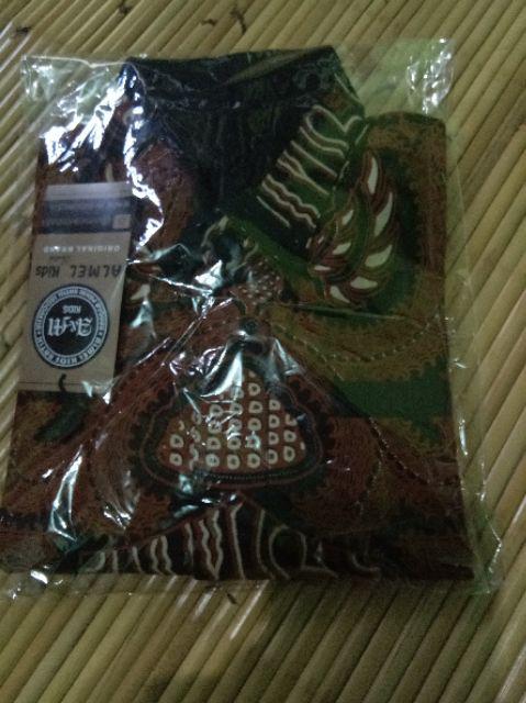 Kemeja Batik Anak Laki-laki Lengan Panjang Motif Parang Garudo,baju Batik Anak Exclusive,batik Anak