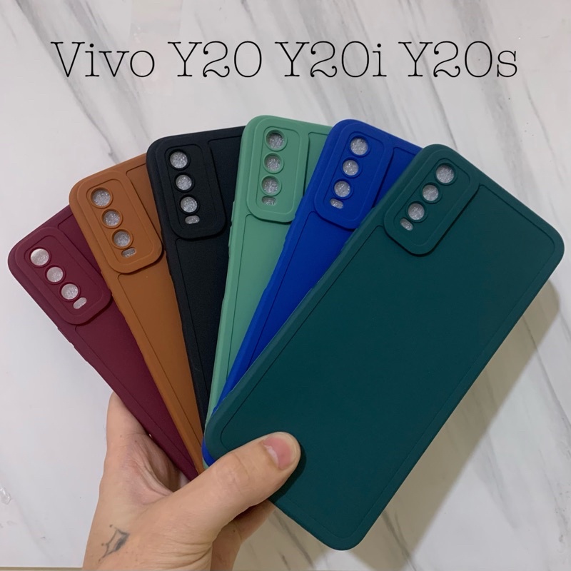 Case Vivo Y20 Y20i Y35 Y36 5G - Sofcase Luxury Procamera Matte - UA