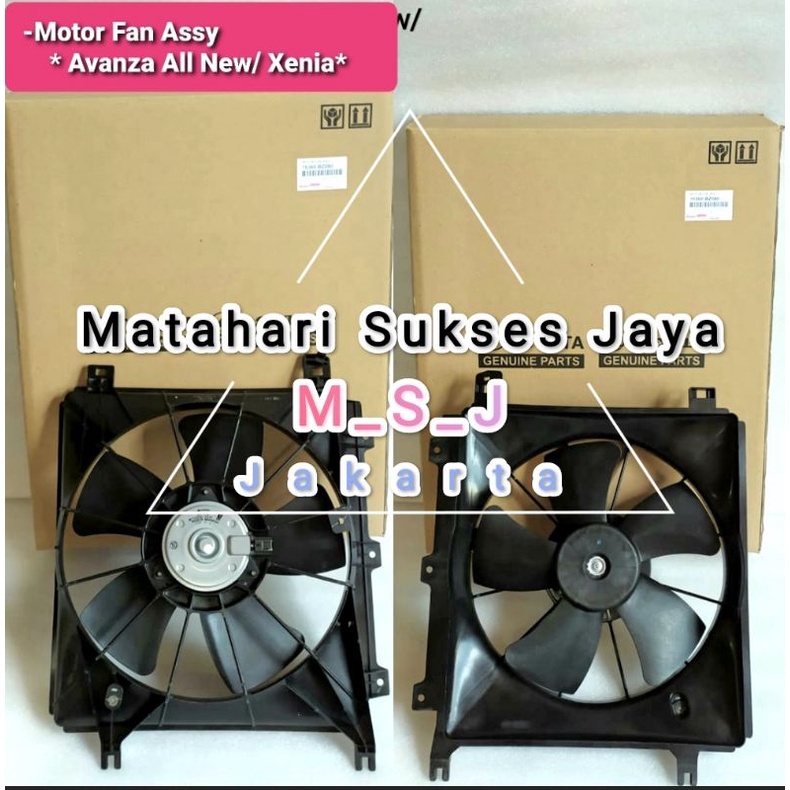 Motor Fan Assy Extra Fan Assy Komplit All New Avanza/ Xenia Original