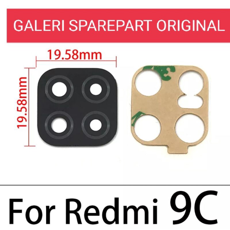 KACA KAMERA REDMI 9C ORIGINAL