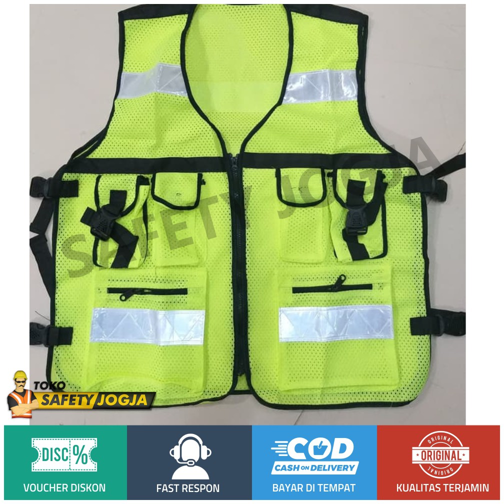 ROMPI SAFETY PROYEK 6 KANTONG SAKU KANTUNG JARING