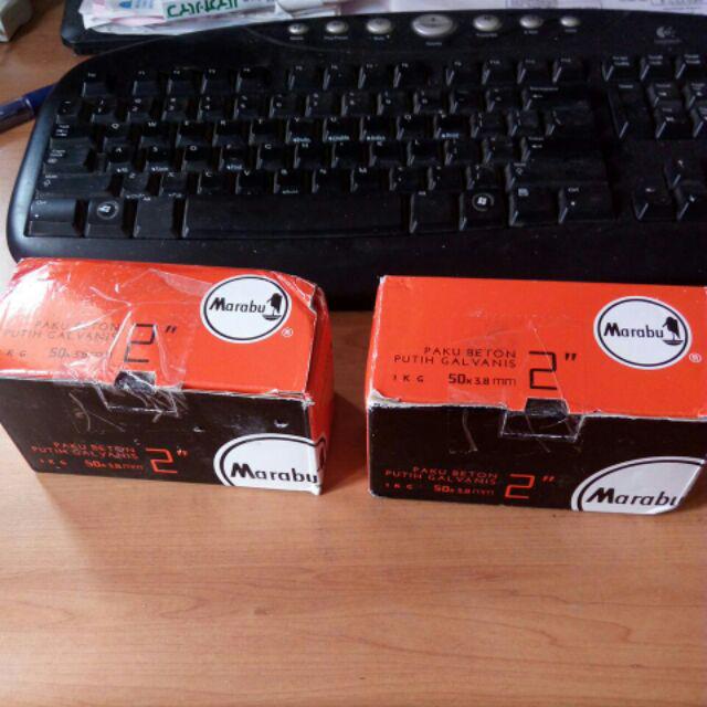Paku Beton Marabu Full Sekotak 1 Kg